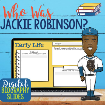 Jackie Robinson, Black History, Activist, Athlete, Body Biography Project