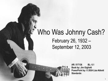 Preview of Who Was Johnny Cash Powerpoint