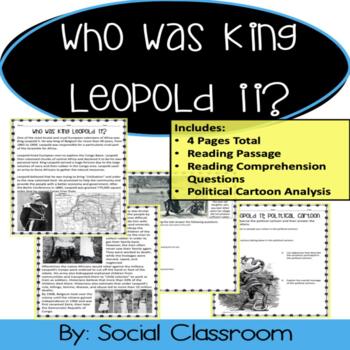 Preview of Who Was King Leopold II? (SS7H1)