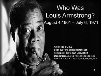 Preview of Who Was Louis Armstrong Powerpoint