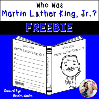 Preview of Who Was Martin Luther King, Jr.? {Freebie}