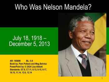 Preview of Who Was Nelson Mandela Powerpoint
