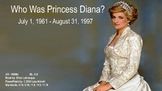 Who Was Princess Diana PowerPoint