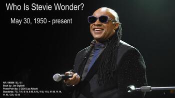 Preview of Who Was Stevie Wonder Powerpoint