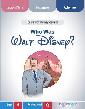 Preview of Who Was Walt Disney? (Book Club Format - Visual Features) 