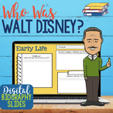Who Was Walt Disney Digital Biography Project | Google Classroom™