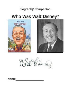 Who Was Walt Disney?