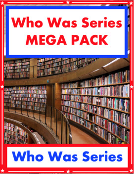 Preview of Who Was / What Was / Who Is / What Is Series MEGA PACK SUPER WORKSHEETS