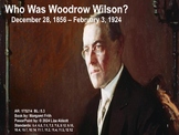 Who Was Woodrow Wilson Powerpoint