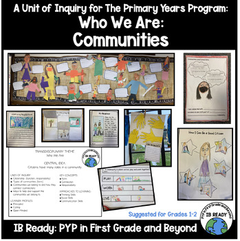 Preview of Who We Are: Communities Unit of Inquiry