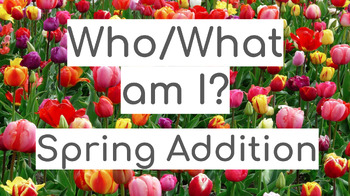 Preview of Who/What Am I? - Spring Edition