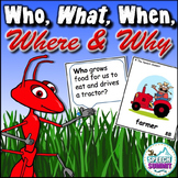 Who, What, When, Where, and Why Question Game