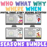 Who What Where When Why | Four Seasons BUNDLE | Summer, Sp