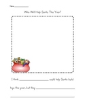 Who Will Help Santa This Year? Writing Extension