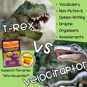 Preview of Who Would Win: Tyrannosaurus Rex VS Velociraptor Edition