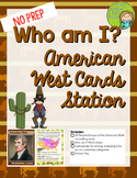 Who am I? American West Trading Card & Sorting set
