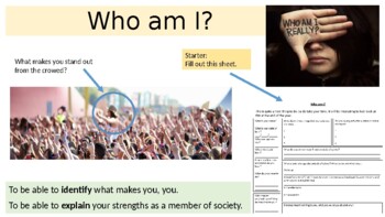 Preview of Who am I? Self exploration. Philosophy.