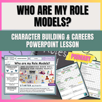 Preview of Who are my role models?   - Elementary School Careers lesson