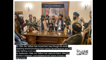 Preview of Who are the Taliban Google slides