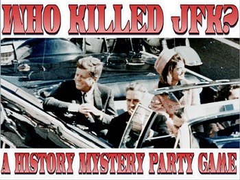 Preview of Project based learning: Who Assassinated JFK: PBL & mystery activity