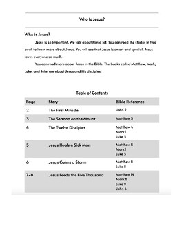 Preview of Who is Jesus? Reading Bundle