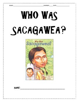 Preview of Who Was Sacagawea Reading Guide Two-Pack Stories!