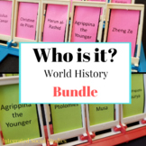 Who is it? World History Bundle