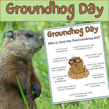 Who is most like Punxsutawney Phil? | Groundhog Day Activities & Games