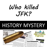 Who killed JFK? - 18-page full lesson (notes, card sort, h