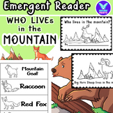 Who lives in the Mountain - Emergent Reader Kindergarten &