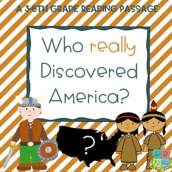 Preview of Who really discovered America?