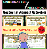Who's Awake at Night? A Nocturnal Animal Activity Pack,Pre