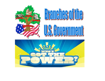Preview of Who's Got the Power - 3 Branches of Government Game