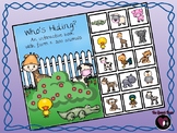 Who's Hiding? An interactive book with farm & zoo animals 