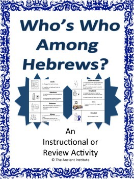 Preview of Who's Who Among Hebrews: Ancient Israel: In-Person, Online, or Distance Learning