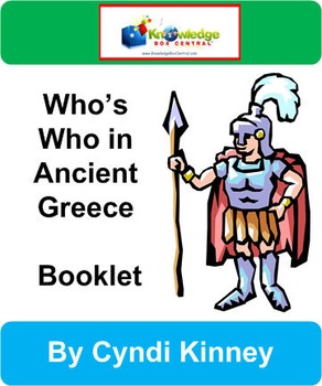 Preview of Who's Who in Ancient Greece Booklet
