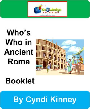 Preview of Who's Who in Ancient Rome Booklet