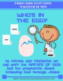 Who's in the Egg?  (Passover, Easter, Names of God)