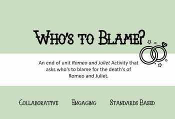 romeo and juliet whos to blame dbq answers