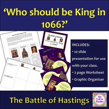 Preview of Who should be King in 1066? The lead up to the Battle of Hastings.