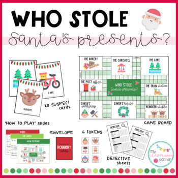 Preview of Who stole Santa's presents? - Christmas board game