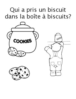 Preview of Who took a cookie from the cookie jar? (French)