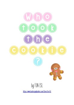 Preview of Who took the cookie?