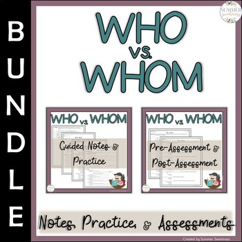 Preview of Who vs Whom BUNDLE