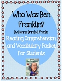 Who was Benjamin Franklin Reading Packet