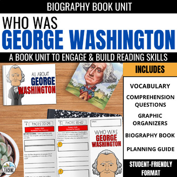 Preview of Who was George Washington? A Biography Trifold Unit