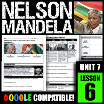 Preview of Who was Nelson Mandela? How did he contribute to the end of Apartheid?