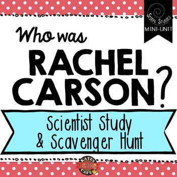 Preview of Ecology: Who was Rachel Carson? Women in History Spiral Studies