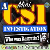 Who was Rasputin? Mini CSI Inquiry into Rasputin and Russi
