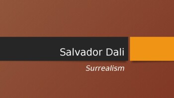 Preview of Who was Salvador Dali? - Surreal Places Lesson